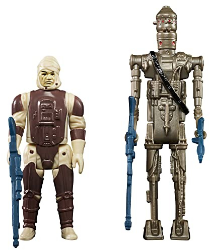 Star Wars Retro Collection Bounty Hunters 2-Pack Dengar & IG-88 Toys 9.5-CM-Scale The Empire Strikes Back