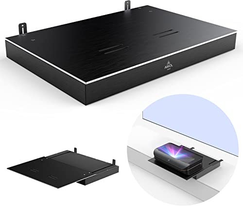 AWOL VISION IC-A150 Motorized Sliding Shelf for Ultra Short Throw (UST) Projector - Expandable to 150 Image, Auto-Retractable Telescopic Tray, Smart Sync with Projector Performance