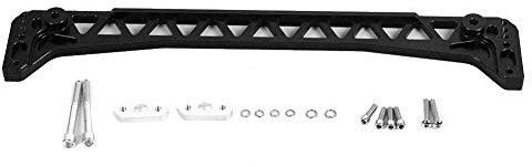 Aluminum Balance Strut Brace Bars Chassis Accessory Ek 96 00 Enhance Steering Response Stability (Black)