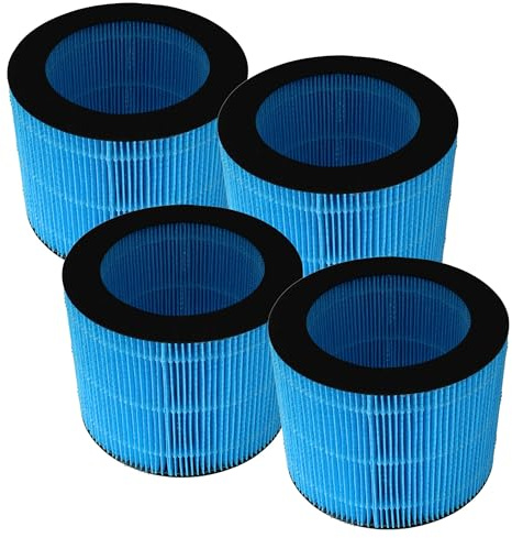 vhbw 4 x filter kompatibelt med Philips HU3918, HU2716, HU2718, HU3915, HU3916 luftfuktare – luftfilter