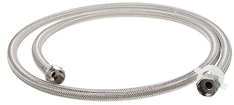 CAXUSD Tubo Flessibile in Acciaio Inossidabile 304 Per Lavatrice Filettatura Da 1/2 Pollice Tubo Spesso in Gomma Epdm Sicuro E Resistente