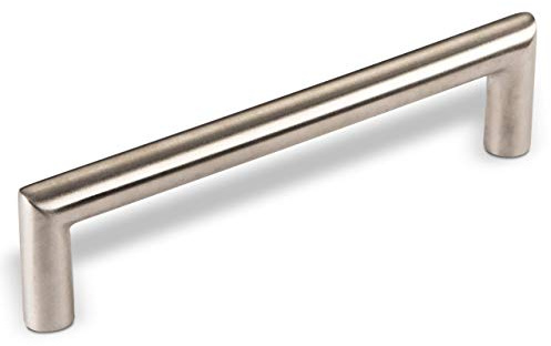 SOTECH 10 möbelhandtag Skåphandtag E11 äkta rostfritt stålrör BA 128 mm Skåphandtag