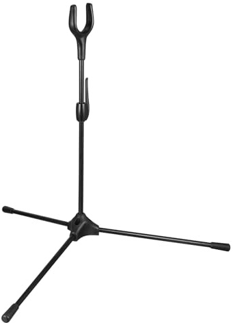 SUPVOX Supporto per Arco Pieghevole in Rastrelliera Treppiede Stabile per Arco Ricurvo Staffa Prua Resistente e Leggera Outdoor