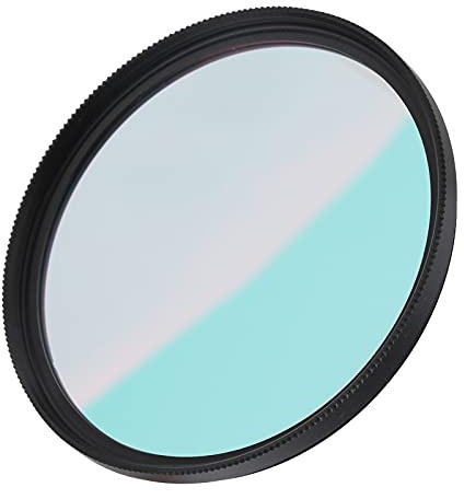 Xiuganpo FOTGA IR UV-linsfilter för DSLR, Infrarött UV-filter med Aluminiumramdesign, Lämplig för Strand och, Svart Aluminium UV-IR Cut (58 mm)