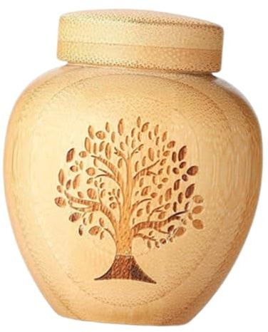 MagiDeal Urne funéraire pour Animaux de Compagnie, boîte de crémation pour Les Cendres de Chien ou de Chat, Pot de Rangement Robuste, boîte à Souvenirs, Cadeau