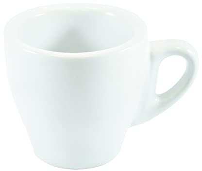 HOUSE COLLECTION SET TAZZINE NAPLES CAFFE' 6pz BIANCHE, 90 cm cubi