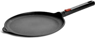 Woll – Diamond Logic XR Crêpespfanne Induktion Ø 26 cm mit abnehmbarem Stiel – Aluguss Antihaft-Pfanne für Crêpes & Pfannkuchen – für alle Herdarten – backofenfest & langlebig