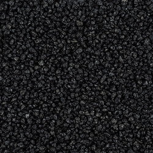 Matches21 - Decorazione per vasi grossolani – 5 kg di sabbia decorativa nera – Granulato decorativo grossolano per una bella decorazione per la casa
