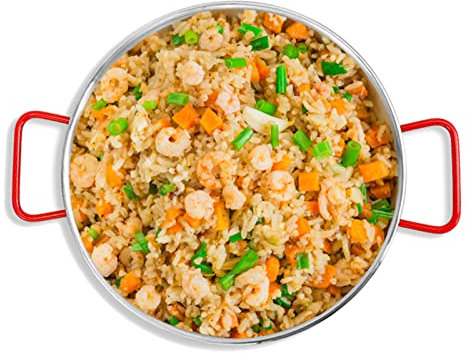 Walopola Padella per paella da esterni, grande, pentola per ramen coreano, per cucina domestica, induzione