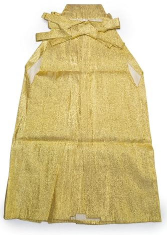 DEAR VANILLA Authentic Japanese Andon Hakama 89cm Men's Kimono Pants/Skirt Made in Japan HKM-0118 Gold