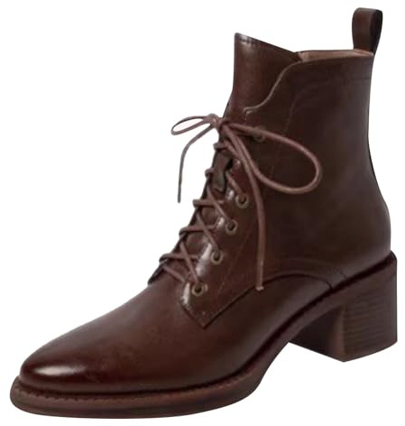 Botas Boxeo,Botas de Boxeo Cómoda Moda Antideslizante Botines Western Botines Estilo Punk Aire Libre Zapatos con Plataforma Casual o de Fiesta