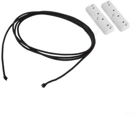 Oniissy 1 x Auto-/Wohnmobil-Schrank-Gepäcknetz, Aufbewahrungsregale, stabiles ABS-Material, Anti-Falling-Zaun mit 5 m langem Seil für Wohnmobil, Kofferraum, Anhänger, Seite, Gepäck, elastische