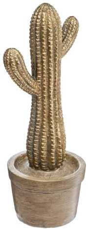 Atmosphera - Cactus - résine - doré - 11-5x30 cm - Modèle 3
