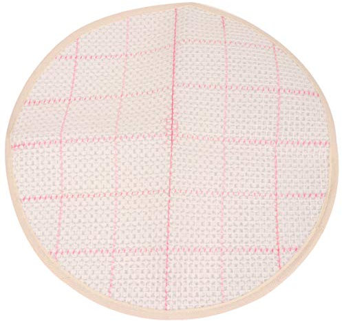 Milisten Pattern Rug Hooking Mesh Canvas Round Latch Hook DIY Kit Tool for Tapestry Carpet Rug Making Embroidery Crafts Decor 38cm