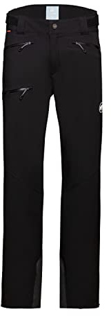 Mammut Men's Stoney Hardshell trousers, Black-white, 42 UK