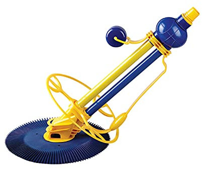 well2wellness® Hydraulischer Pool Bodensauger Poolsauger Ciclón für kleine + mittelgroße Pools (1801BX)