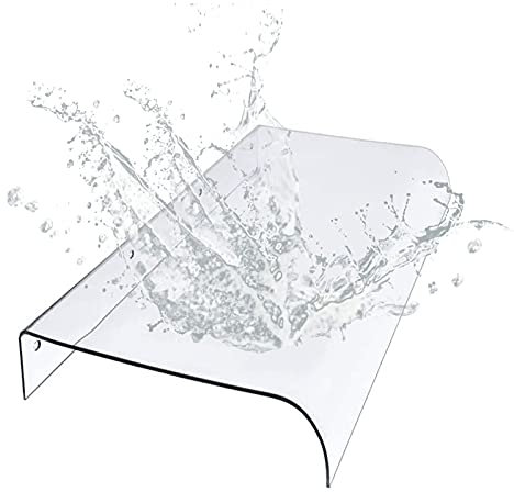 Refuel Outdoor Window Awning Front Door Canopy Compact Exterior Polycarbonate Cover Rain Snow Sunlight Protection depth 40cm Wall 80/100/120cm (Color : Facade, Size : 40x80cm/16x32in)