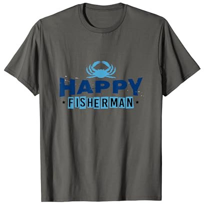 Happy Fisherman Tee | Angelbekleidung T-Shirt