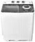 TANGZON Twin Tub Washing Machine, 8.5/6/4.5KG Portable Washer and Spin Dryer Combo with Timer Control, Compact Washers for Camping Dorms Apartments RVs (Black, 6.5KG Washer 2KG Drying)