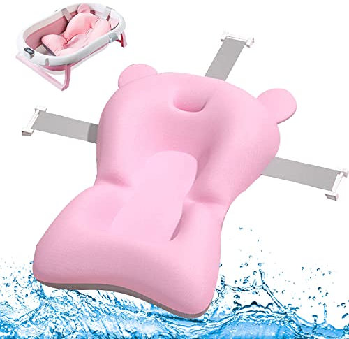 Red de Baño para Bebés,Cojín de Baño Recién Nacido,Almohadilla de Suspensión para Baño de Bebé,Cojín de Baño para Bebés,Red de Soporte para Bañera