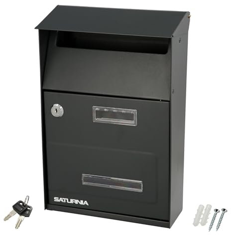 Buzon Exterior Country Gris Oscuro 215 x 320 x 105 mm.