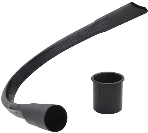 Aspiradora con boquilla para rincones universal, extensión de boquilla plana de 62 cm de largo con conexión de 35/32 mm, boquilla de aspiradora para limpiar debajo de muebles, asientos de coche, etc.