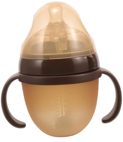 KOMBIUDA Nuckelflasche Babyflasche Stillflasche Fläschchen Milchflasche Selbstfütterungsflasche Kieselgel Neugeboren Anti-fall