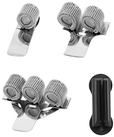 Lot de 3 Porte Stylos en Métal, Porte-crayons Infirmiere et Porte Stylo Adhésif, Porte Stylo Clip de Poche Réglable pour Bloc-notes