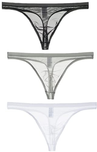Kwelt Perizoma da Uomo String Erotic Tanga String Bikini Perizoma Pantaloncini Sexy Mutande String