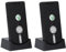 Citofono Vocale Bidirezionale, Wireless con Portata di 1000 M, Design Sottile per Casa, Ufficio, Fabbrica (BLACK)