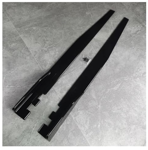 Sidokjolar Sidokjol För BMW F20 F21 116d 118i 118d 120i 120d M140i M135i 2011-2019 Bodykit Tuning Sidokjolar Extension Rocker Panels Lip Splitters Side Kjol(Gloss Black Unpaint)