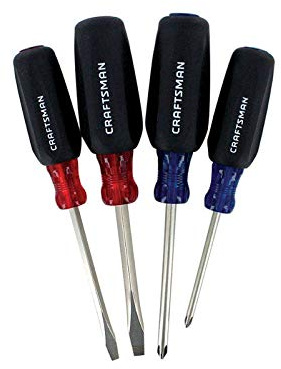 CRAFTSMAN Bi-Material Screwdriver Set (4 pc) (CMHT65076)