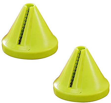 Cortador de verduras en espiral, 2 piezas, cortador de verduras de mano, espagueti, calabacín, rallador de fideos, cortado...