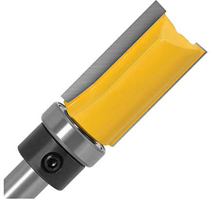 ZSBLXHHJD Router Bits 1-3 Pieces Of 8 Mm Knife Handle Flush Trim Router Knife Head Pattern Head Bottom Bearing 5/8 Inch Blade Template Wood Milling Cutter Carpenter (Size : 8X15.9X40)