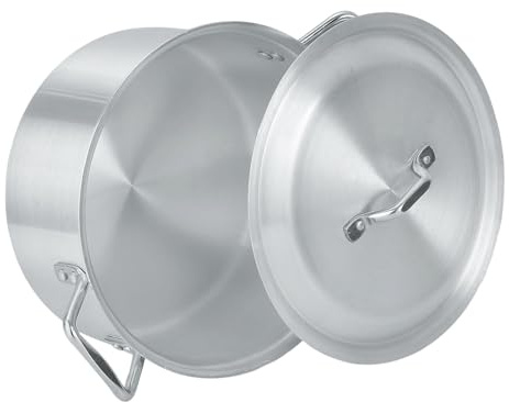 Suacepan Stockpot Large Deep Cooking Pan Stock Pots Casserole Saucepot Resturent Catering Pan (26cm)