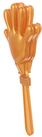 HANABASS Kleines Klatschen Lautes Feier Krachmacher Knallen Klöppel Groß Gebläse Webstuhl Band Favorisieren Lustig Zappeln Röhren Fiesta-Party-Geburtstagsgeschenke Golden Plastik