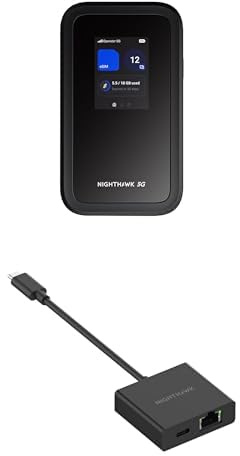 NETGEAR Nighthawk M7 (MH7150)|Mobiler 5G Router mit SIM-Karte & eSIM |physischem SIM-Slot kompatibel mit jedem Anbieter| 5G/4G/LTE| WiFi 7| bis zu 3,6 Gbit/s mit USB-C-zu-Ethernet-Netzteil