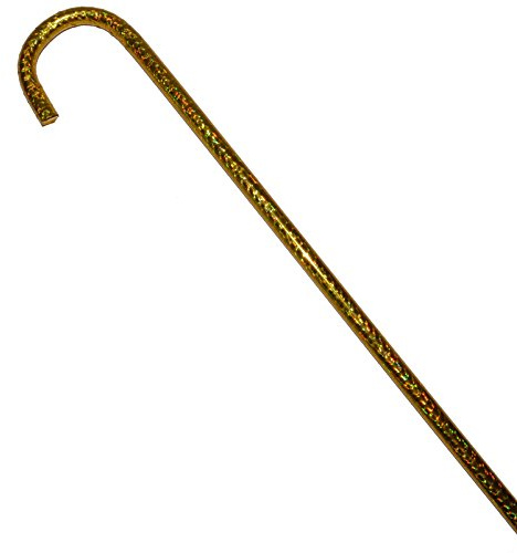 Bauchtanz Stock Stange Zuckerrohr Tanzstock Belly Dance Accessories Karneval (Gold, 108)