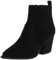 The Drop Women's Sia Pointed Toe Western Ankle Boot, Black, 8