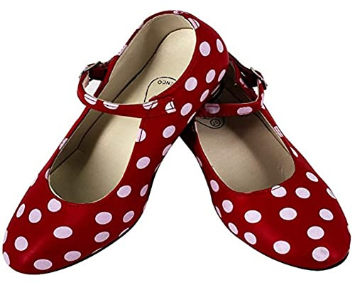 Chaussures de Danse Flamenco avec différentes Tailles de Fille à Femme. Belle Couleur Noire Taille 38