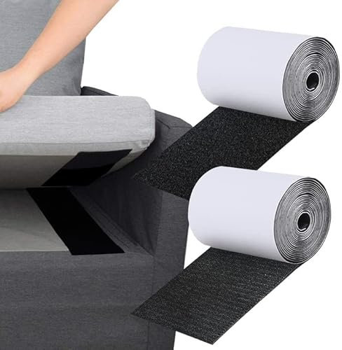 Klettband Selbstklebend, 3M*10CM Klettband Extra Stark Doppelseitig Klebende Geeignet für Innen und Außenbereich s für Automatten,Sitzbezüge, Wände,Boden,Tür