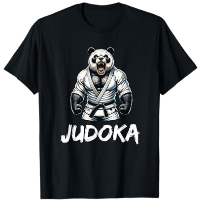 Judoka Panda Arts martiaux japonais Judo T-Shirt