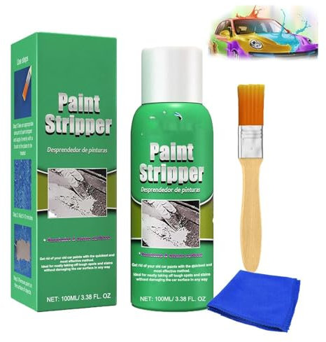 Rayhong - Decapante de pintura Ray Hong, decapante de pintura eficiente de 100 ml, removedor de pintura de alta eficiencia para superficies metálicas, decapante de pintura automotriz, decapante de