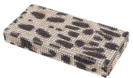 PACKOVE Scatola Per Ciglia Leopardate Portaoggetti Per Ciglia Glitterate Espositore Finte