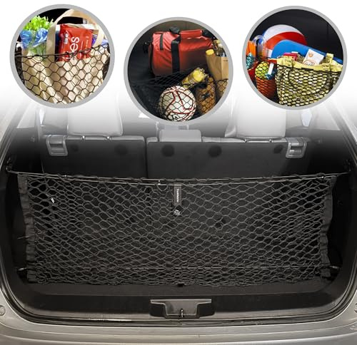 Envelope-Style Trunk Cargo Net for Toyota Highlander 2020-2026 – Premium Rear Storage Organizer | Flexible Mesh Net for SUVs & Trucks – Secure & Space-Saving Trunk Organization