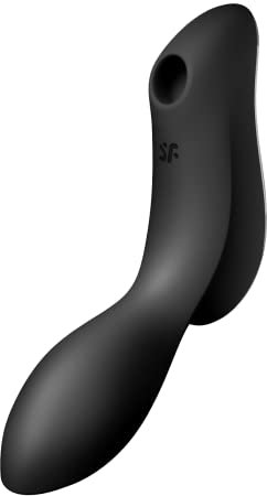 Satisfyer Curvy Trinity 2 Druckwellen-Vibrator | Sex-Spielzeug mit 3 Motoren | Erotische Sex-Toys für Frauen | Gezielte G-Punkt & Klitoris Stimulation | Wasserdicht (IPX7) | USB Wiederaufladbar