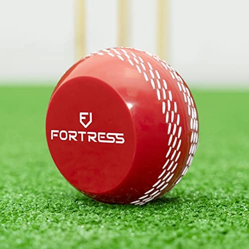 FORTRESS Technique Cricket Training Ball - Pack of 1 & 6 (Pack of 1)