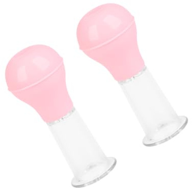 EIS, Nippelpumpen, Nippelsauger mit Ballpumpe, 2 Stück, intesive Stimulation, durchblutungsfördernd, anregender Vakuumeffekt