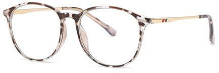 Musivon Blue Light Filter Glasses Women Without Prescription – Men's Blue Filter Computer Glasses Window Glass Screen Glasses, black, One Size