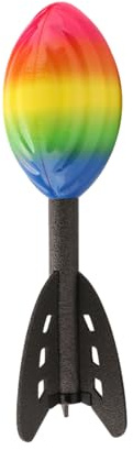 Long Distance Throwing Football – PU 28x18cm | -Optimizing Tail | Howling Foam Ball | Whistle Throw Rocket For Outdoor Play, Sports Training, Beach, Park, Backyard, And Fun Activities Use